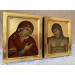Orthodox icon Weep Not For Me Mother egg tempera Mother of God hand painted Jesus Christ Passion Week Great lent religious Theotokos icon