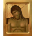 Orthodox icon Weep Not For Me Mother egg tempera Mother of God hand painted Jesus Christ Passion Week Great lent religious Theotokos icon