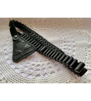 Prayer Rope Lestovka , Rosary Lestovka black handmade from genuine leather. Made to order