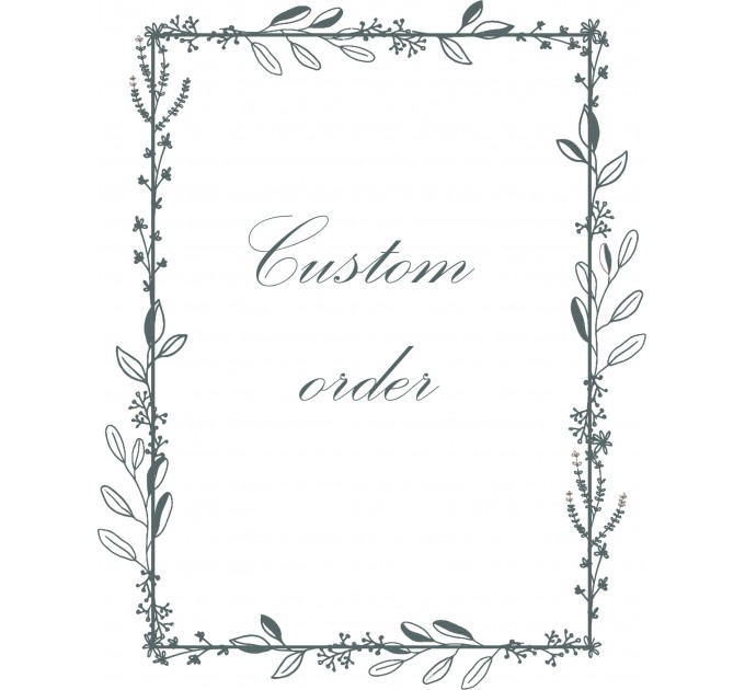 Custom order for Lyudmila